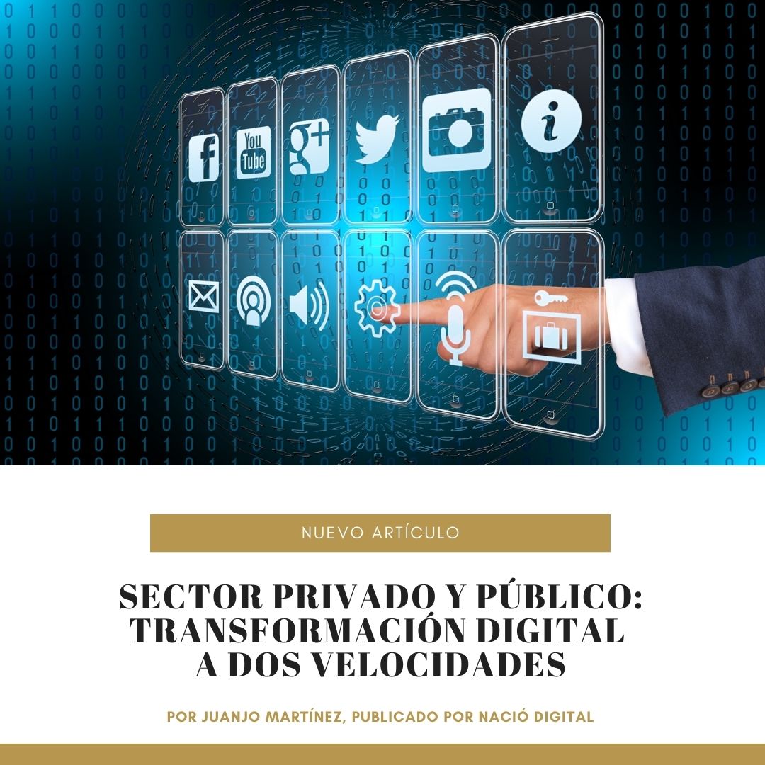 Private and public sector, digital transformation at two speeds