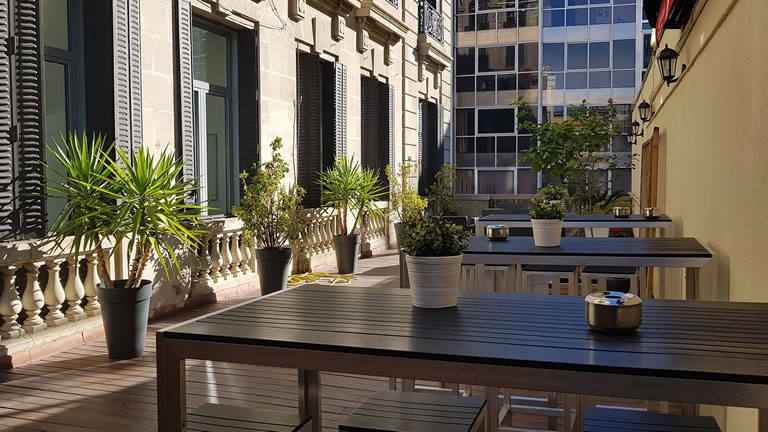 Terraza PG grande1 2 photo Coworking Barcelona, Paseo de Gracia, Terraza - Networkia Workspaces